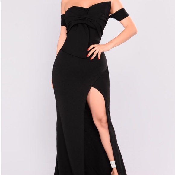 Fashion Nova Black Dress - Picture 1 of 2